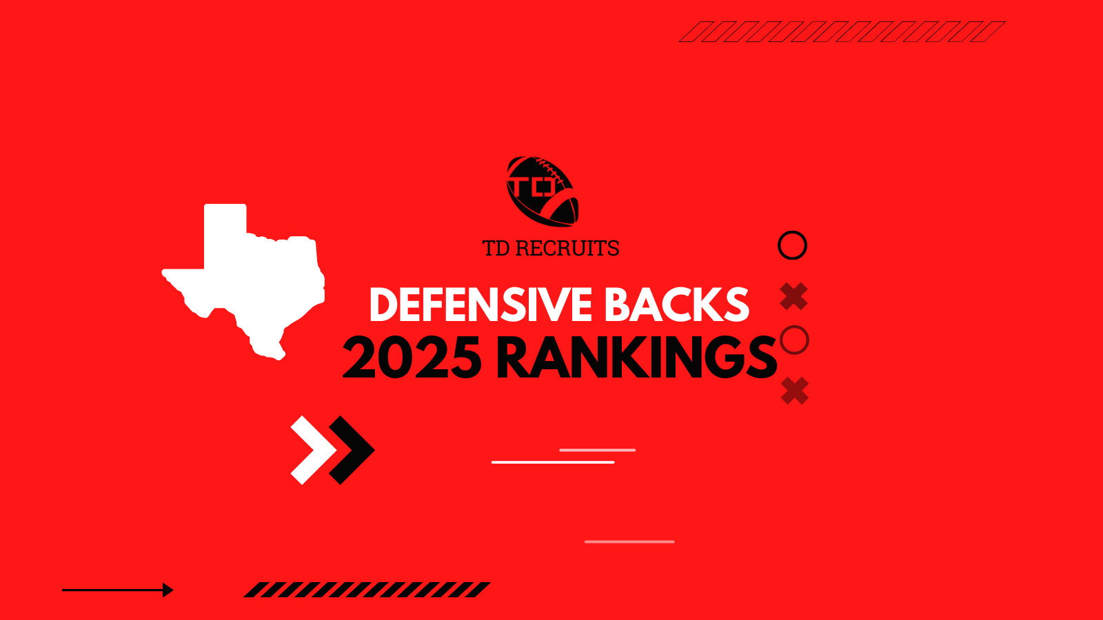 2025 Defensive back Rankings tdrecruits