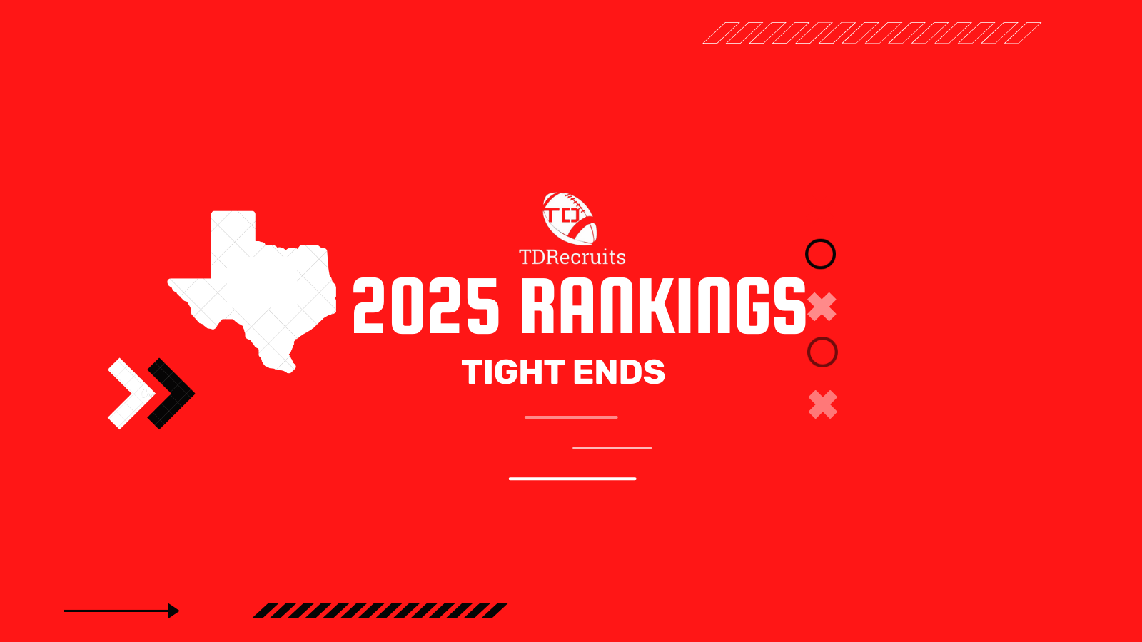 Texas High School Football Rankings 2025 Tight End Recruits tdrecruits